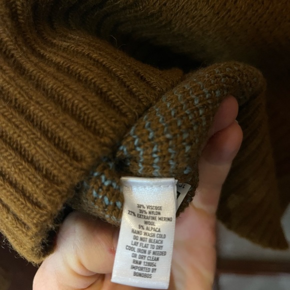 Bonobos Merino/Alpaca Wool Pattern Sweater - Picture 6 of 7